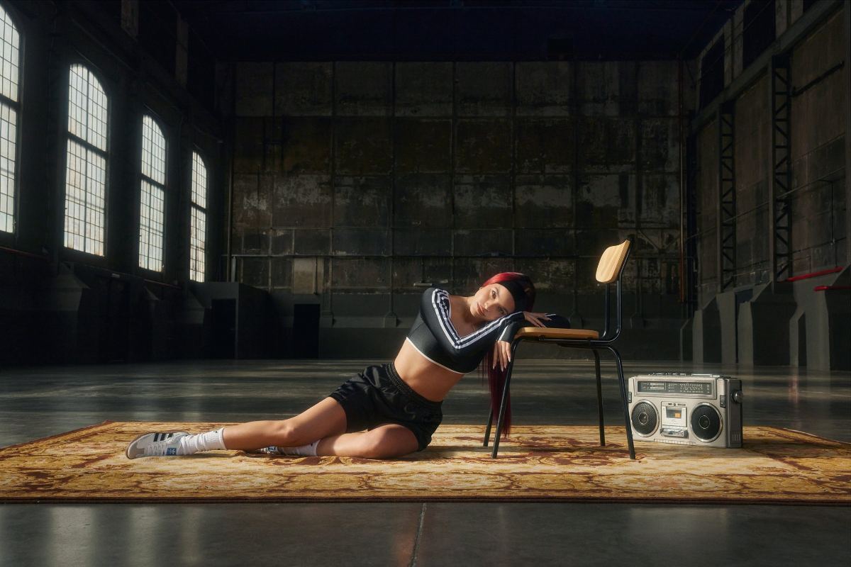 Emilia Mernes pour Adidas, photo Ioni Epel