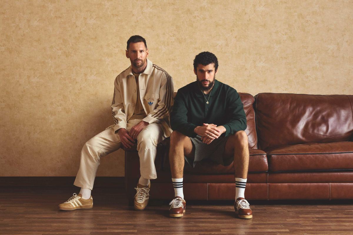 Leo Messi et Bad Bunny pour Adidas, photo Ioni Epel